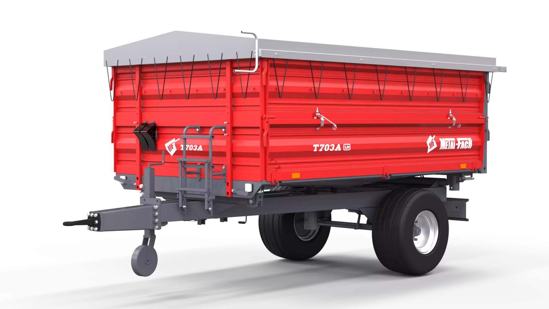 Puspriekabė METAL – FACH T703A
