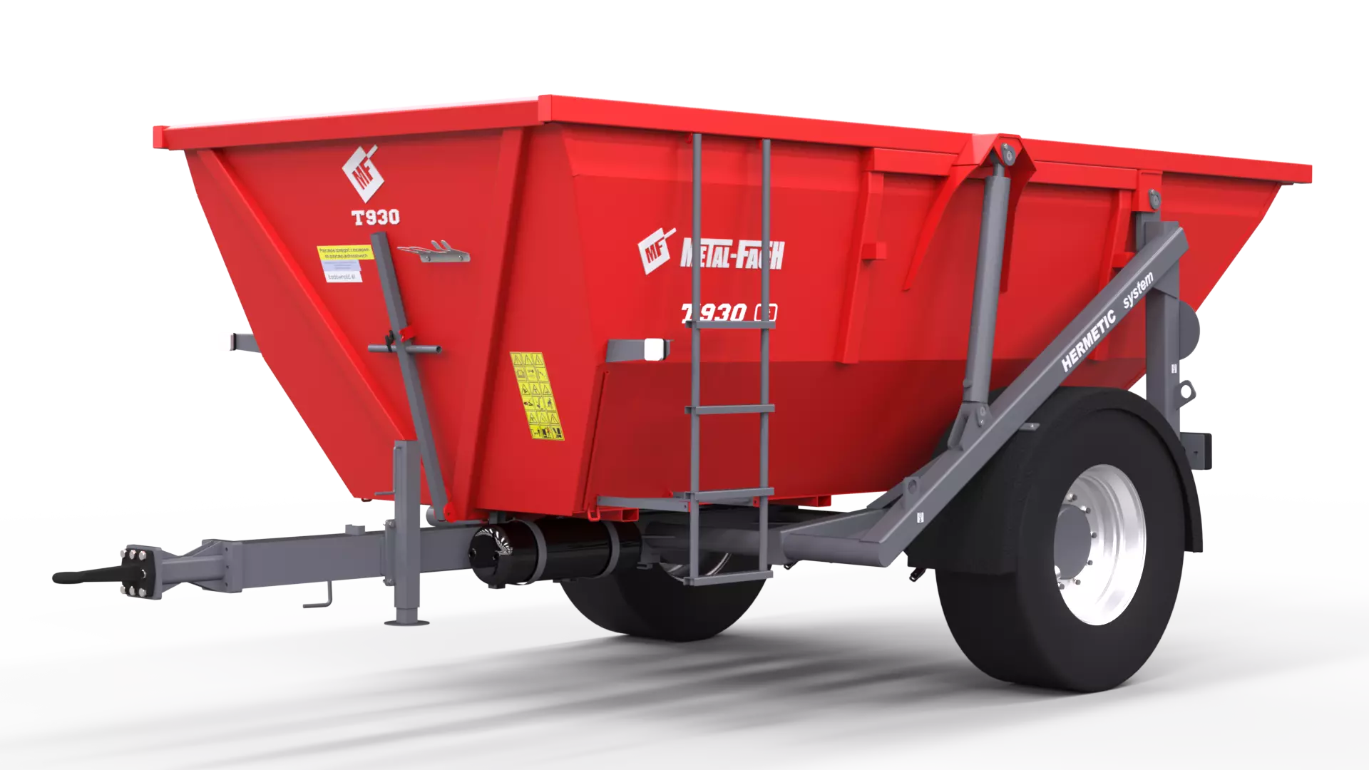 Puspriekabė METAL – FACH T930