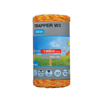 Virvė TRAPPER W3 250m