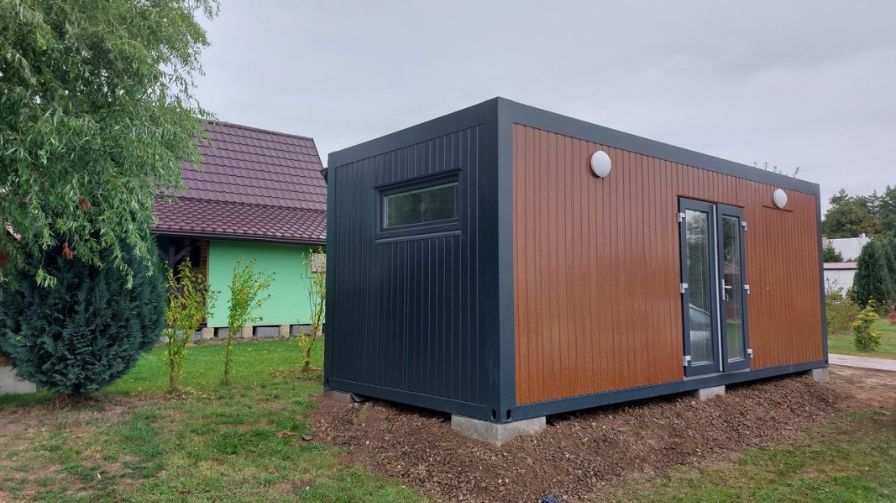 Biuro moduliniai pastatai be sanitarinių mazgų